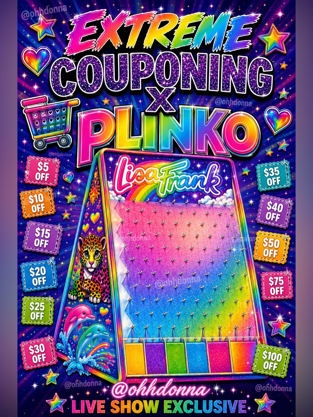 Extreme Couponing x Plinko Event 🦄